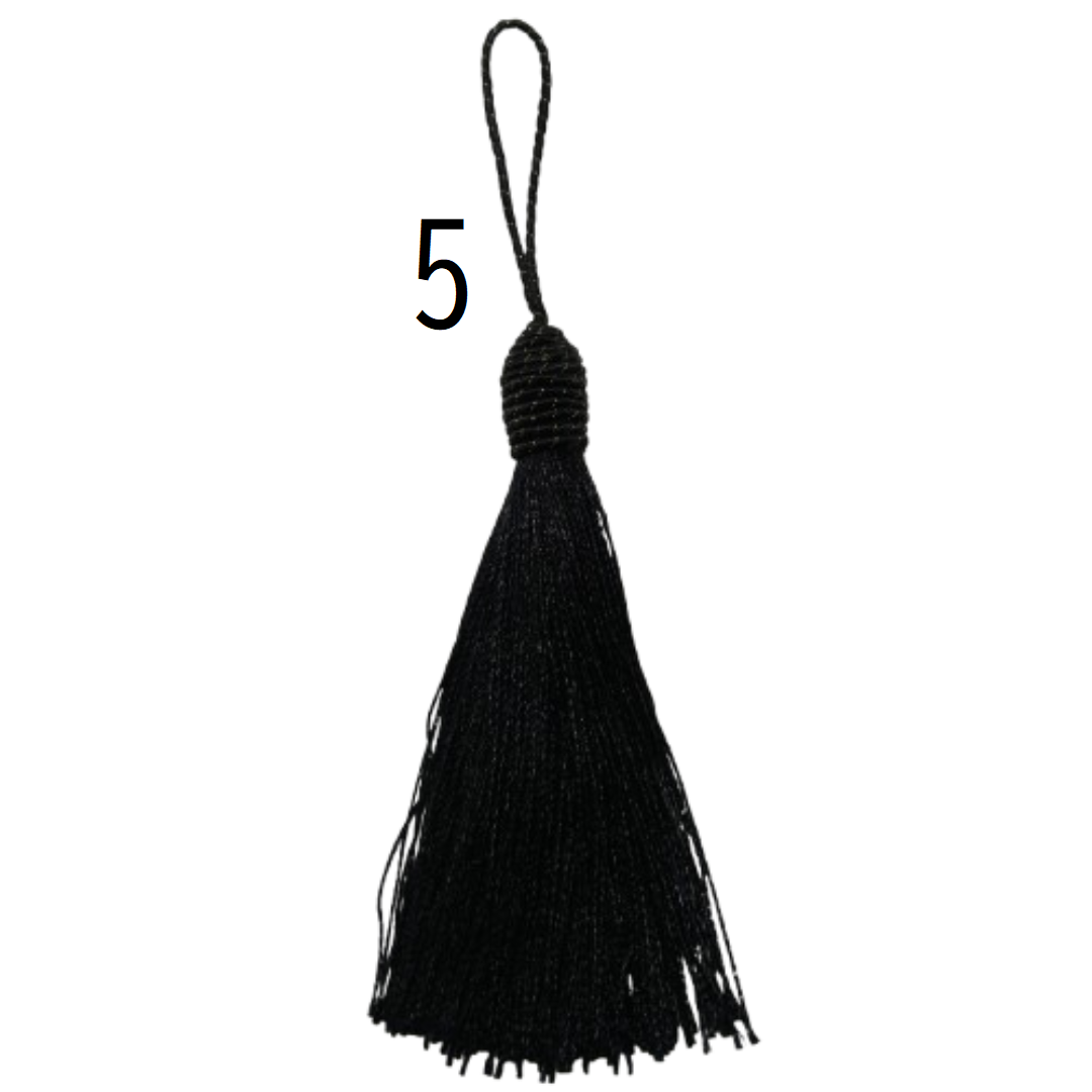 Retro Tassel (Top Cord 5cm / Tassel Length7cm, 2 pcs)