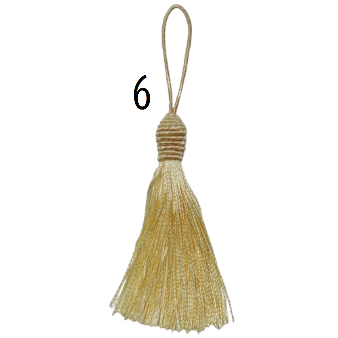 Retro Tassel (Top Cord 5cm / Tassel Length7cm, 2 pcs)