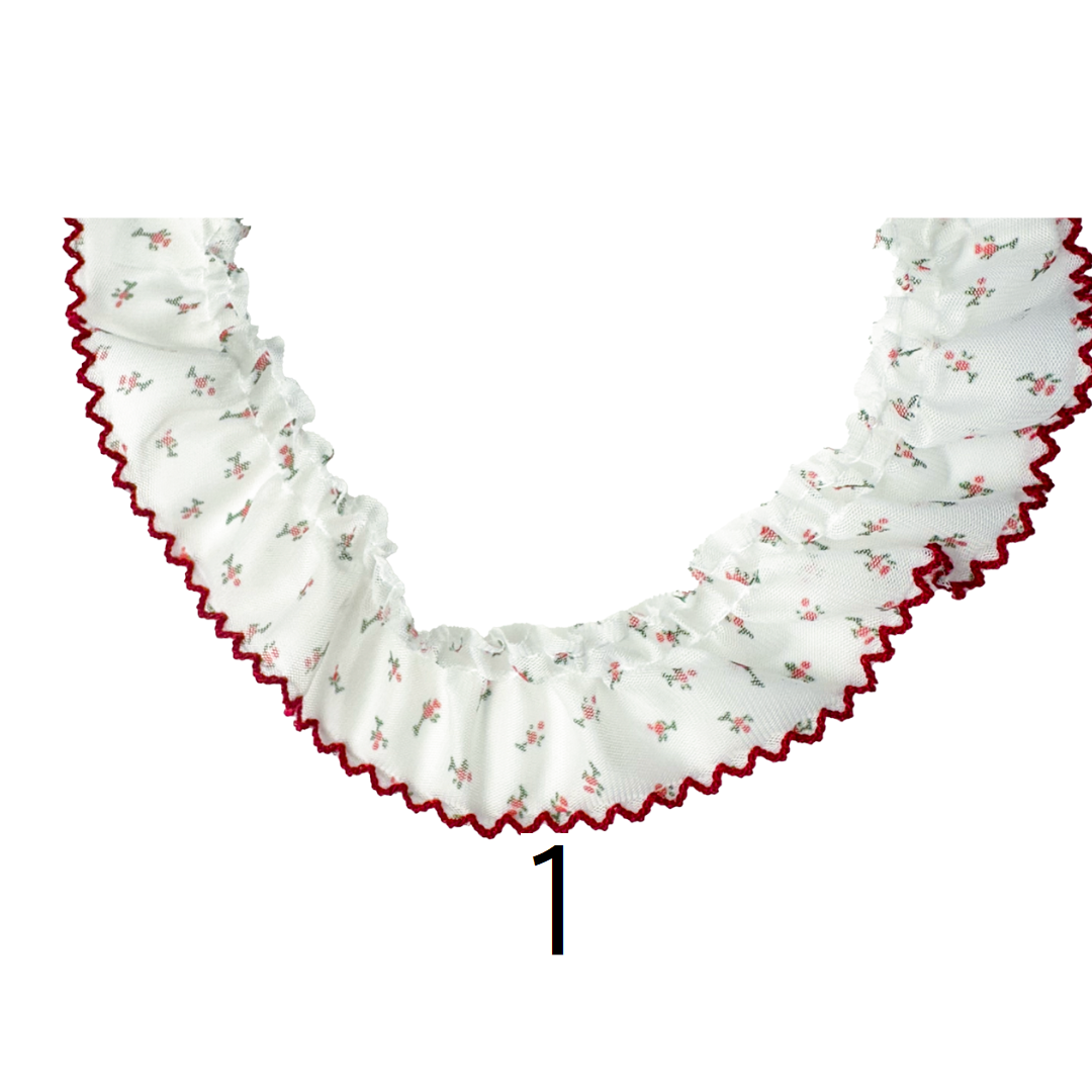 Floral Tuck Lace 38mm × 15m