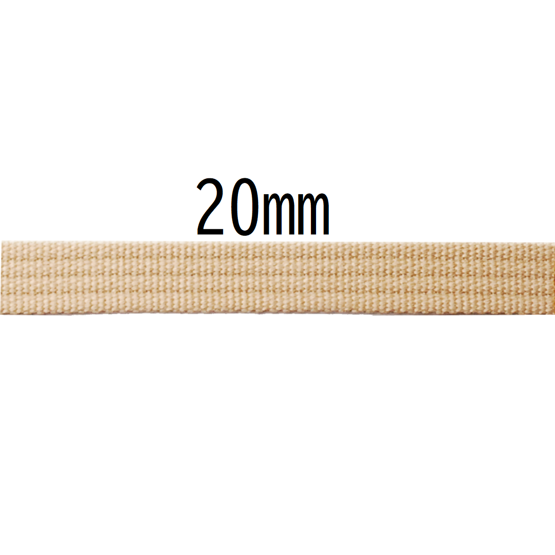 Heavy Corded Weave Tape 20mm × 10m