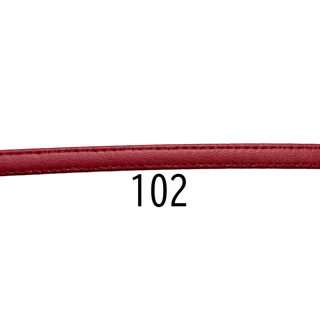 Faux Leather Quad-Fold Stitch Tape 10mm × 10m