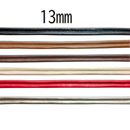 Faux Leather Double-Loop Tape 13mm × 10m
