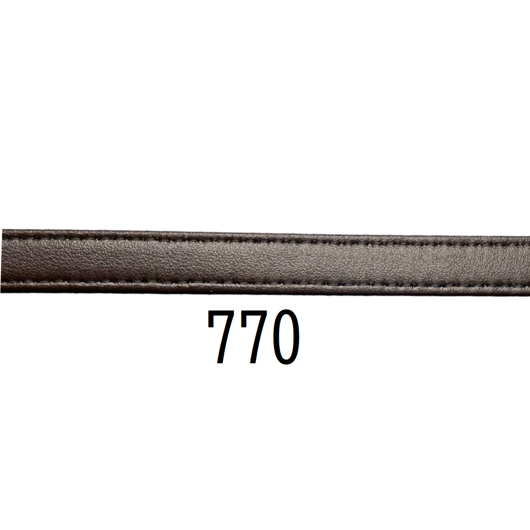 Faux Leather Quad-Fold Stitch Tape 15mm × 10m