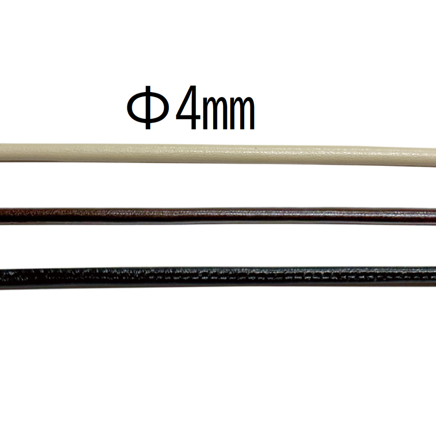Faux Leather Loop Ø4mm × 12.5m
