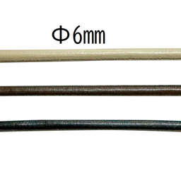 Faux Leather Loop Ø6mm × 12.5m