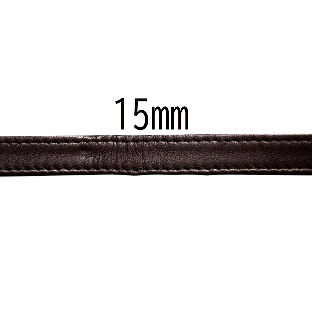 Leather Bi-Fold Stitch Tape 15mm × 10m