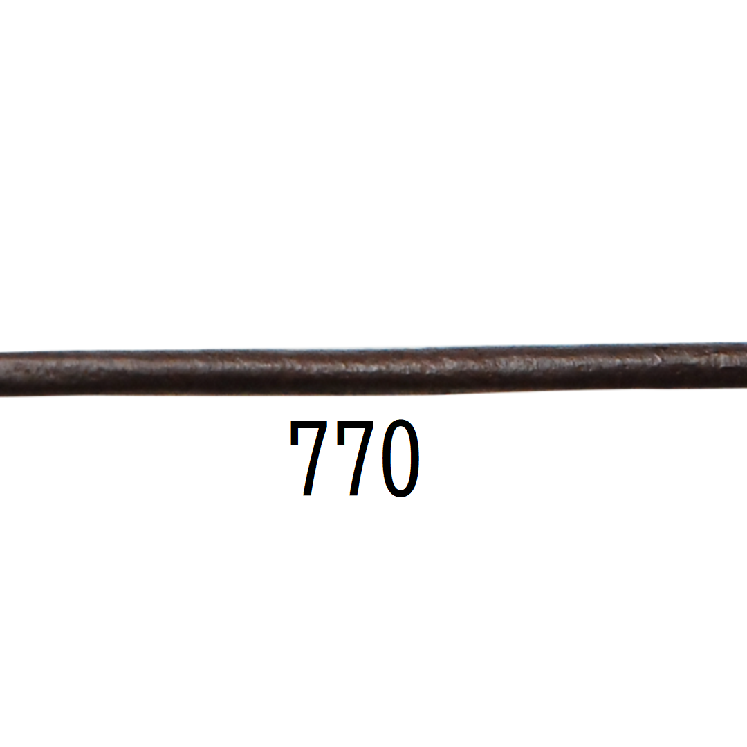 Round Leather Cord Ø1.5mm × 25m