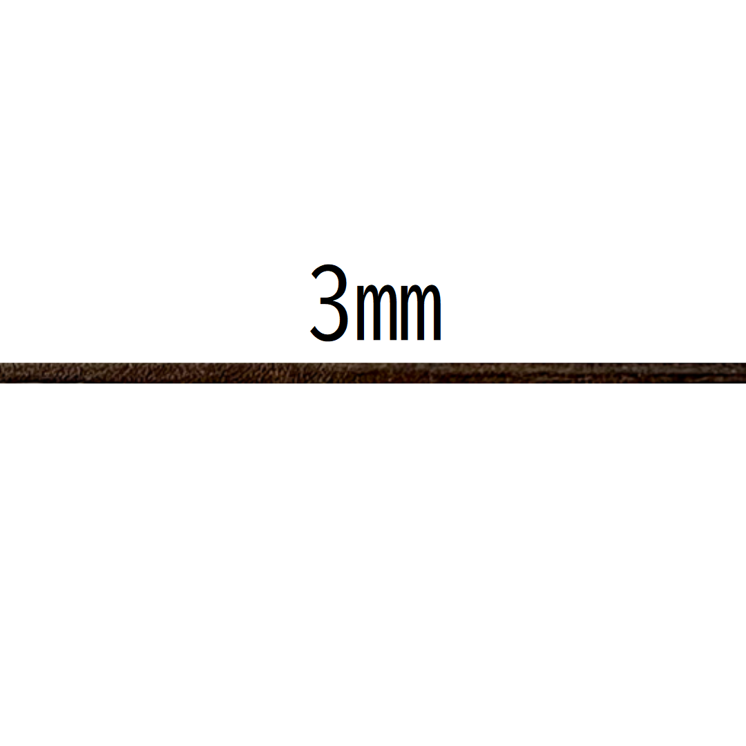 Thick Natural Leather Tape 3mm × 10m