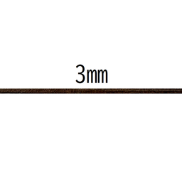 Thick Natural Leather Tape 3mm × 10m