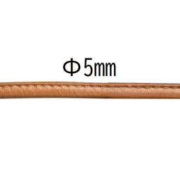 Leather-Core Cord Ø5mm × 10m