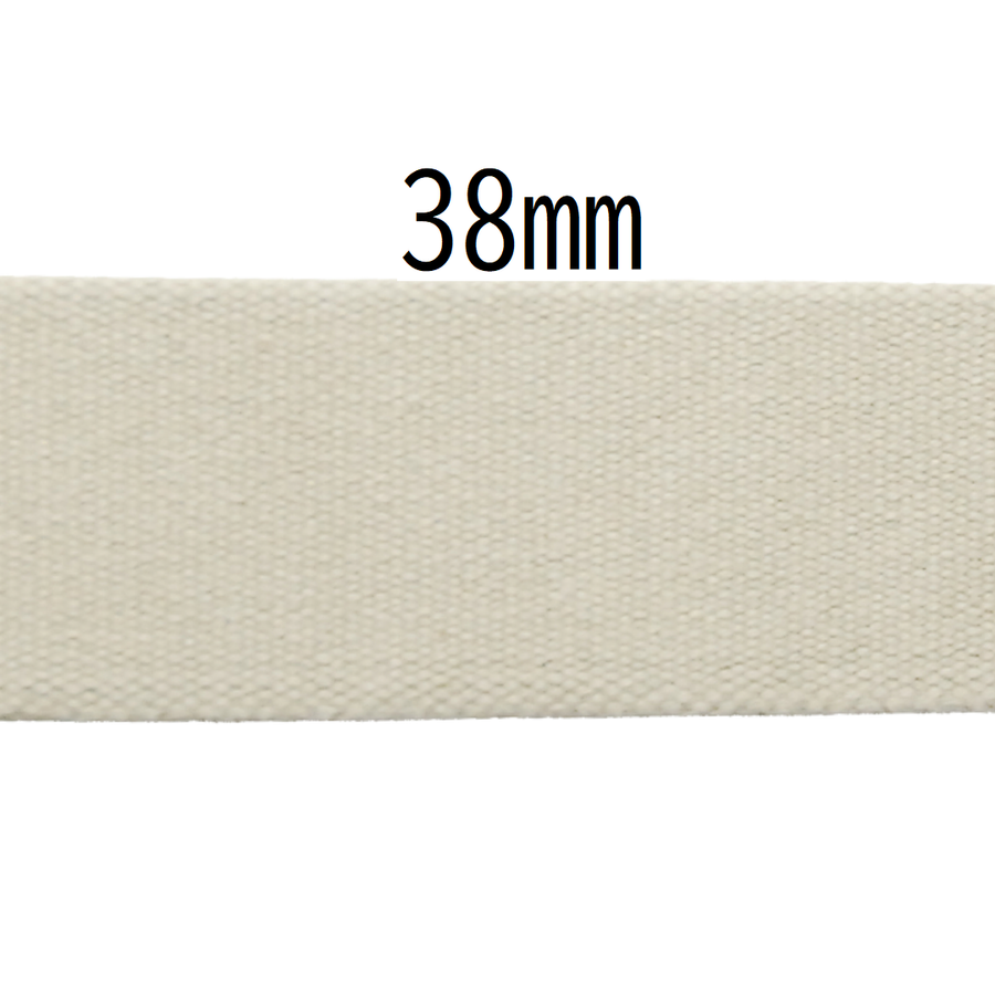 Vintage Heavyweight Cotton Tape 38mm × 10m