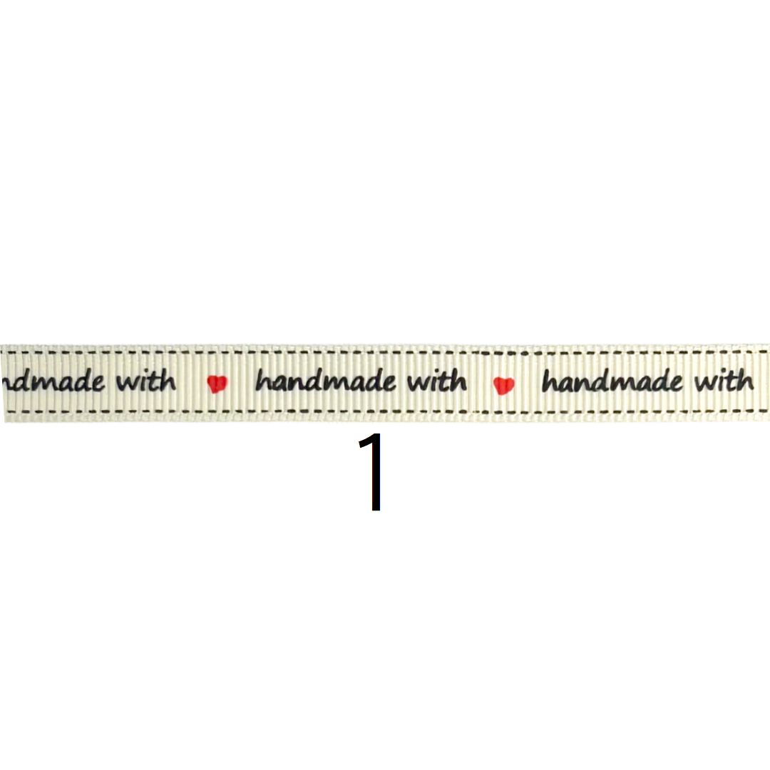 English Logo Ribbon 10mm × 15m