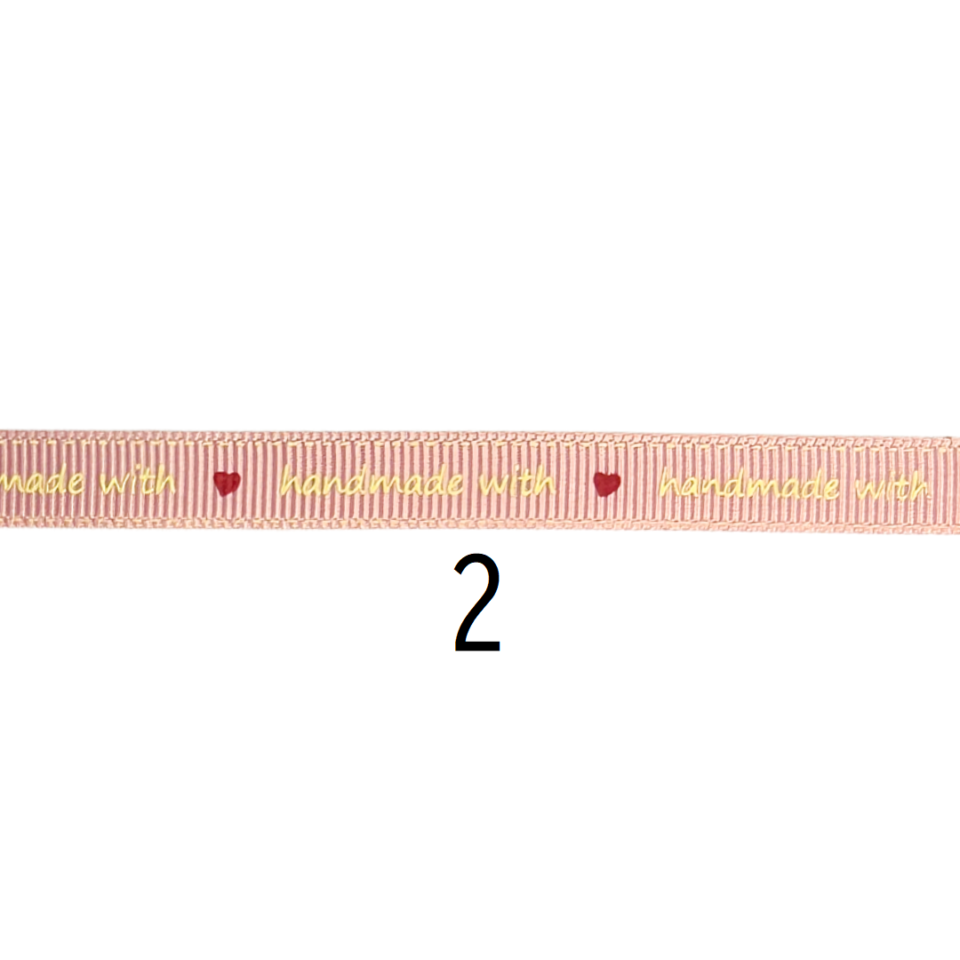 English Logo Ribbon 10mm × 15m