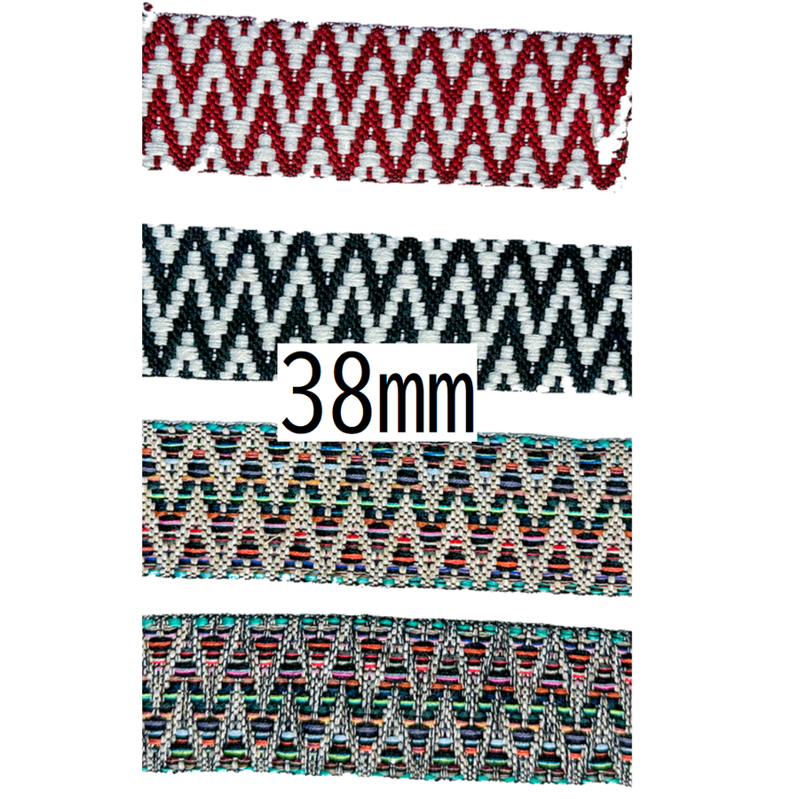 Herringbone Pattern Tape 38mm × 10m