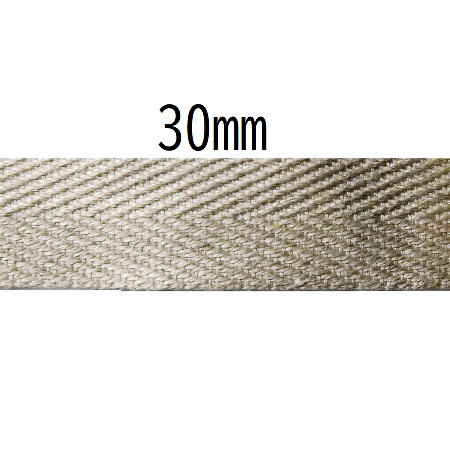 Linen Herringbone Soft Tape 30mm × 10m