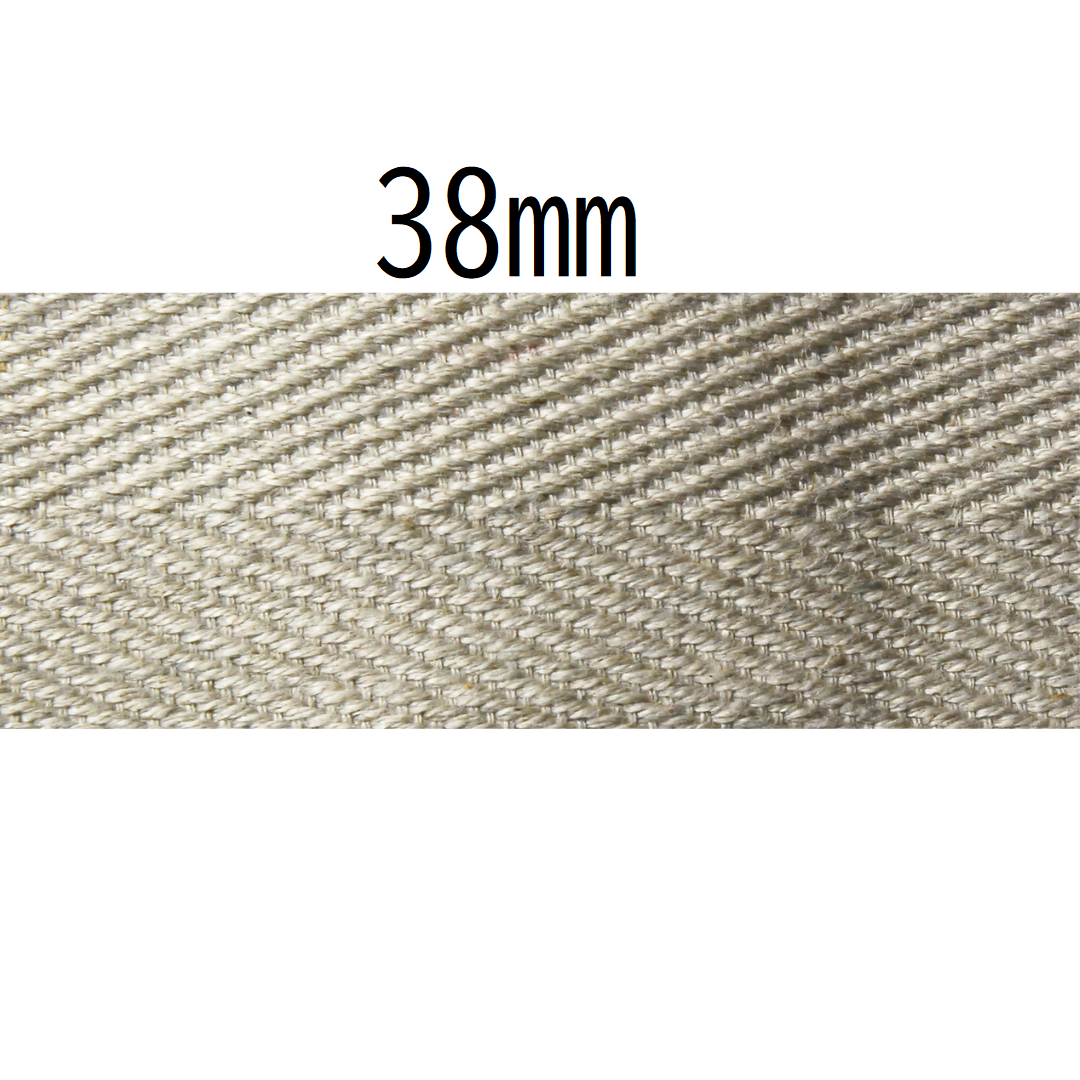 Linen Herringbone Soft Tape 38mm × 10m