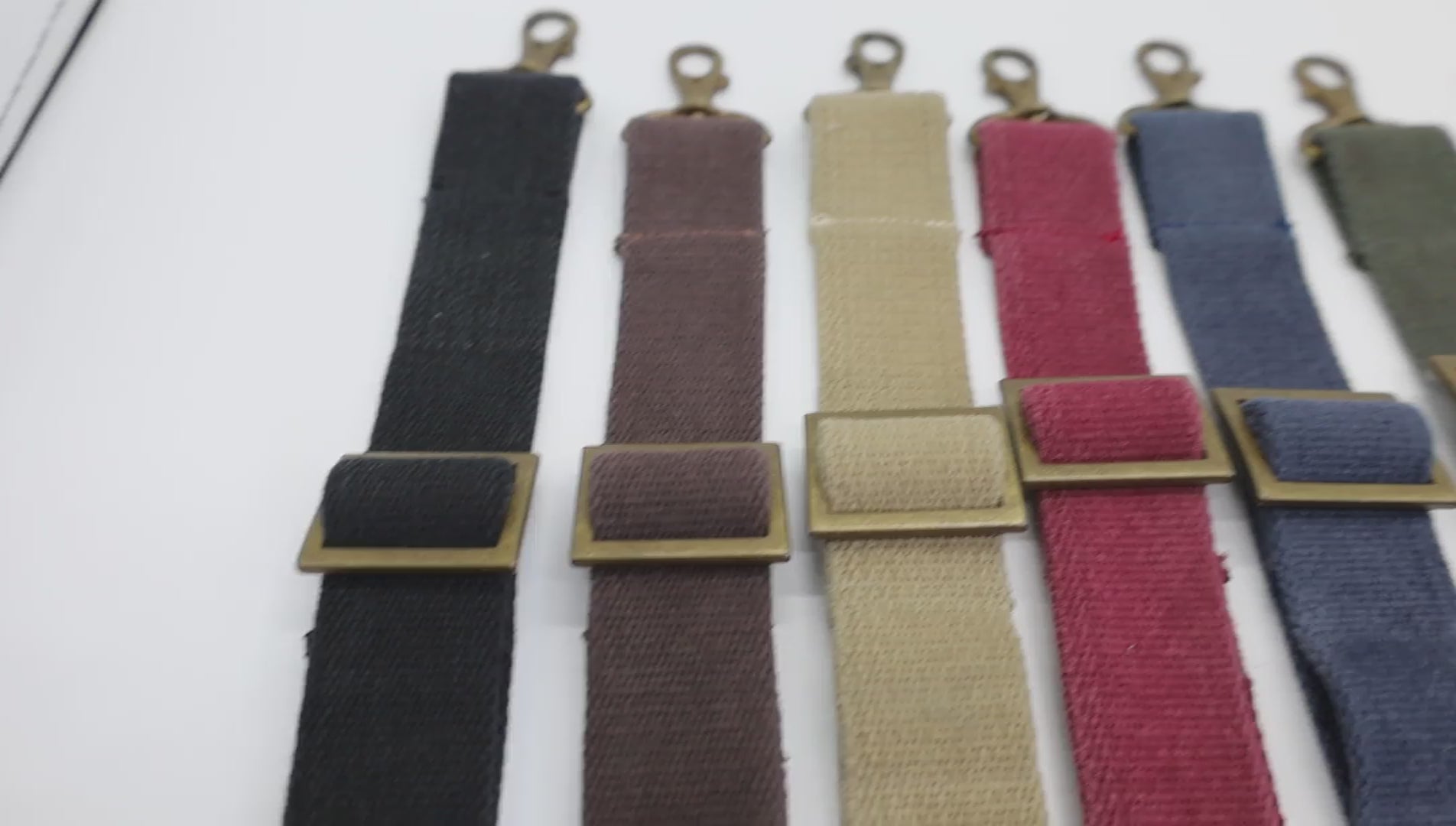 Vintage Heavyweight Cotton Shoulder Strap – 30mm × 80-130cm (1 pc)